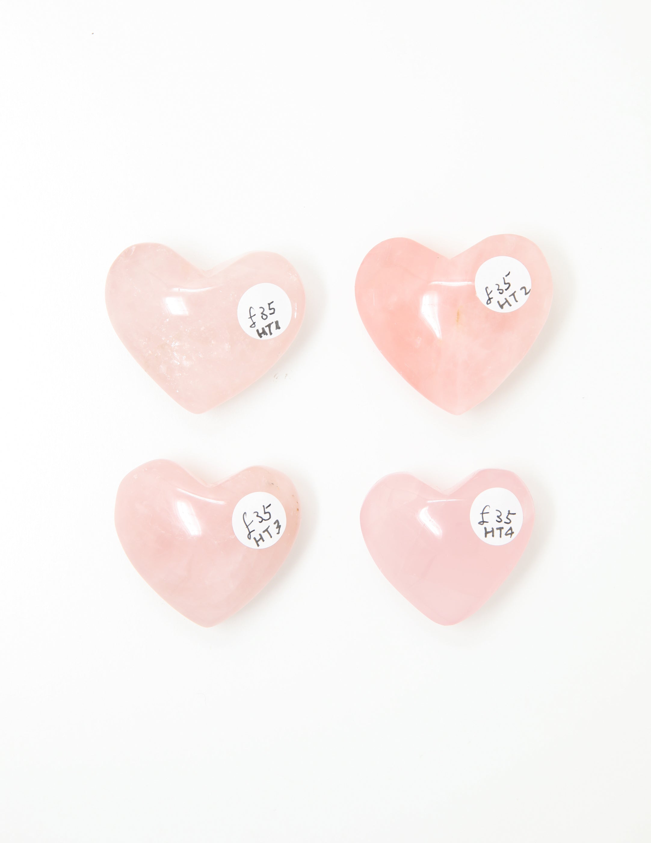 Rose Quartz Heart-Shaped Crystal Rose Quartz Heart-Shaped Crystal