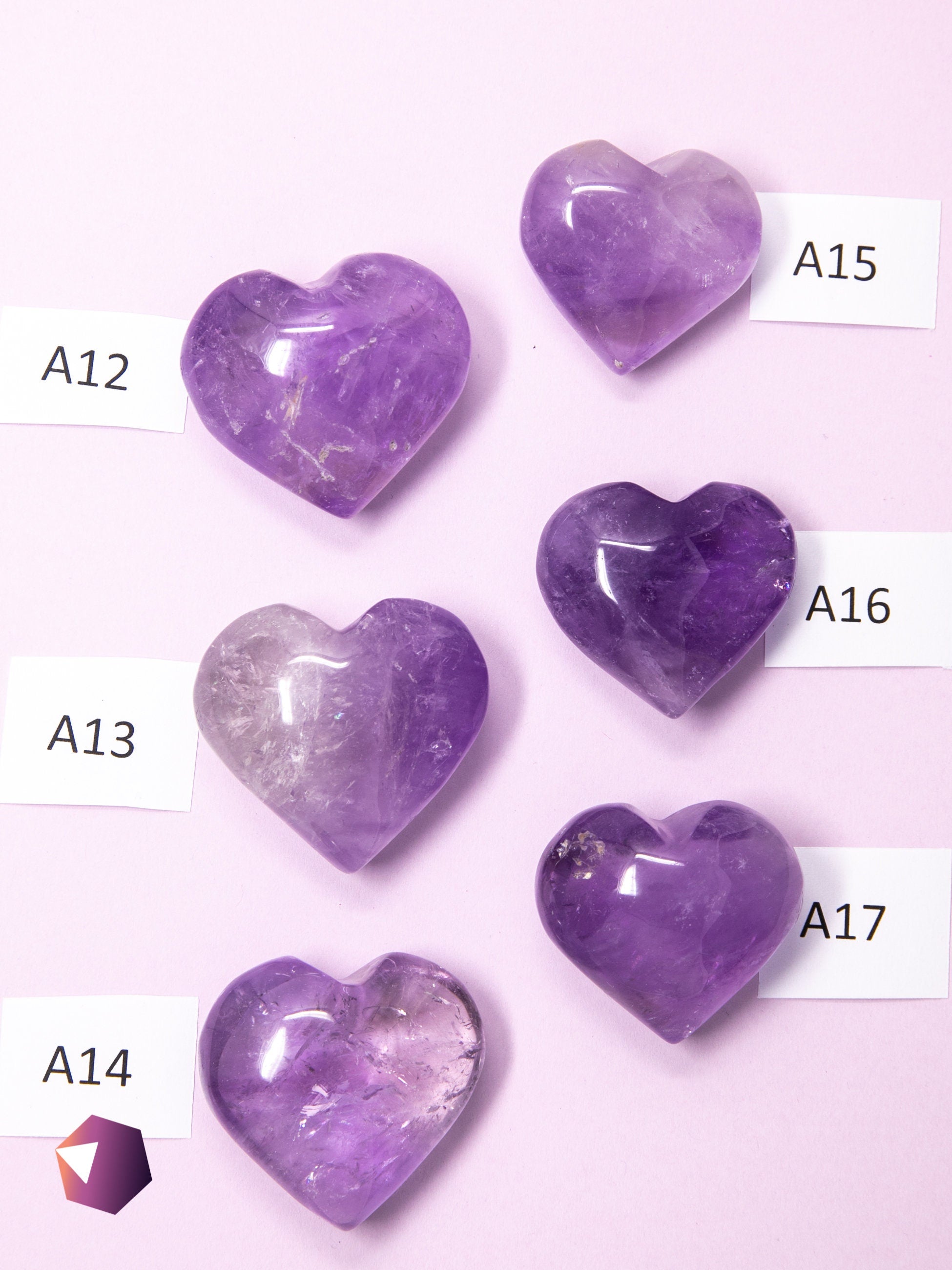 Amethyst Heart Crystal Amethyst Heart Crystal
