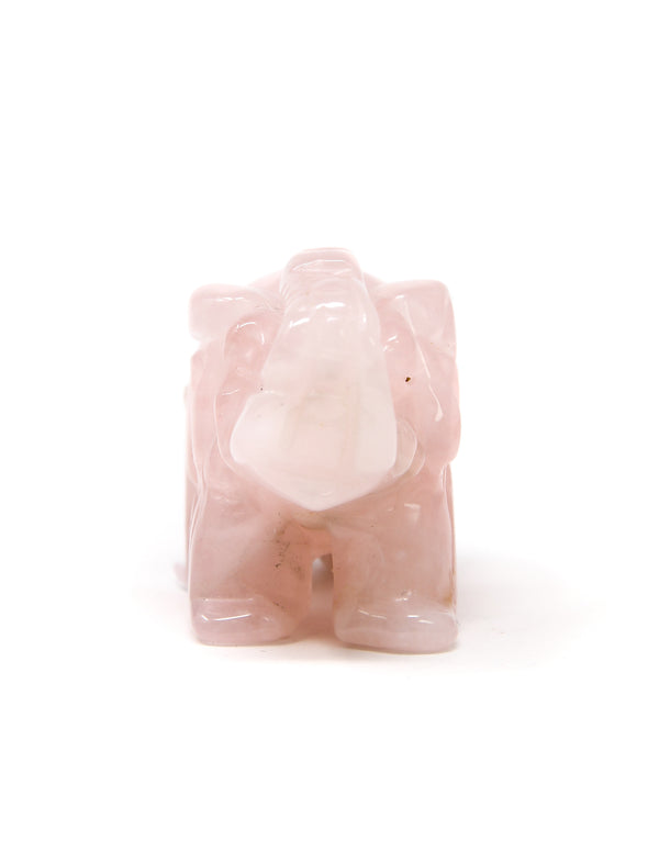 Rose Quartz Elephant