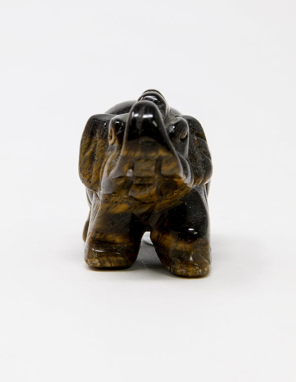 Golden Tigers Eye Elephant