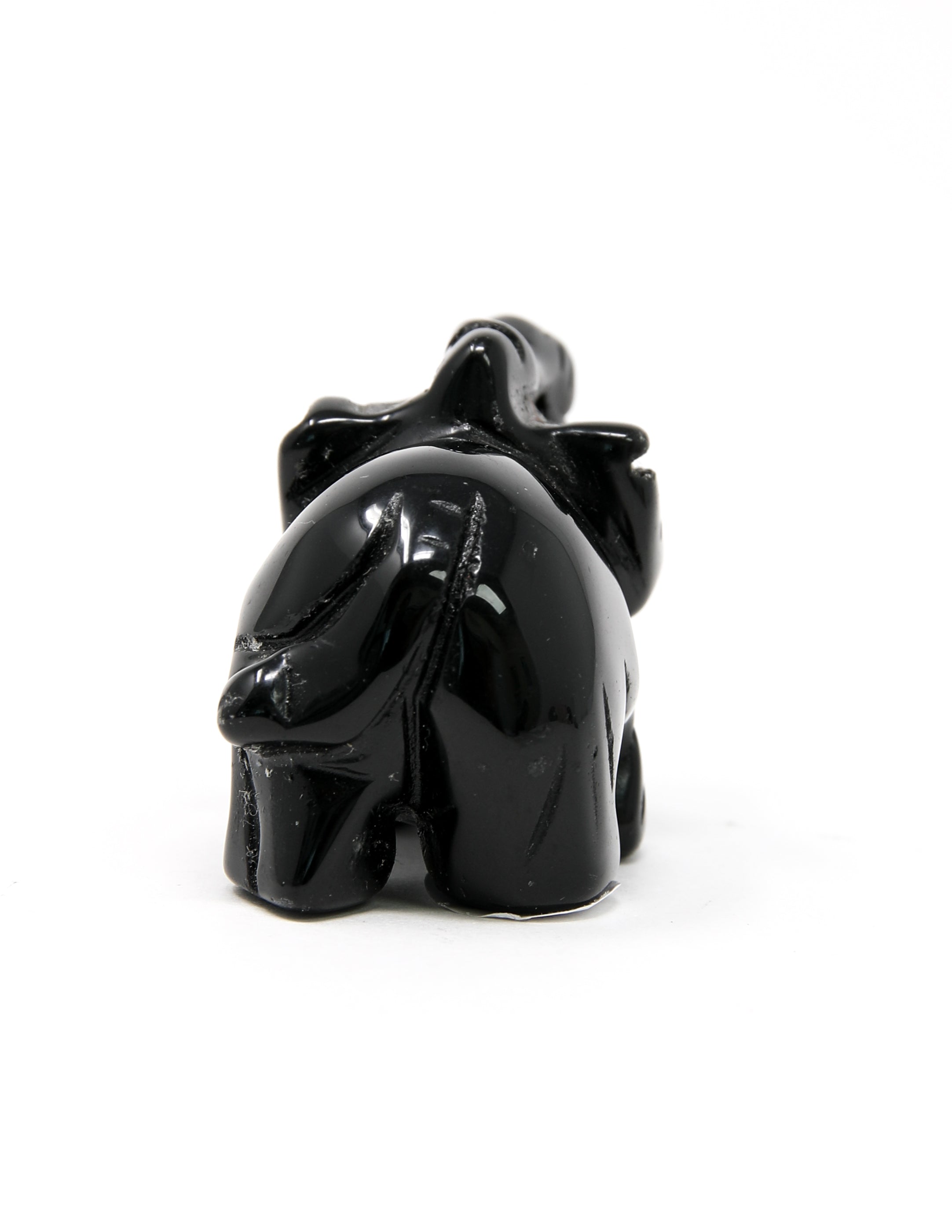 Black Obsidian Elephant