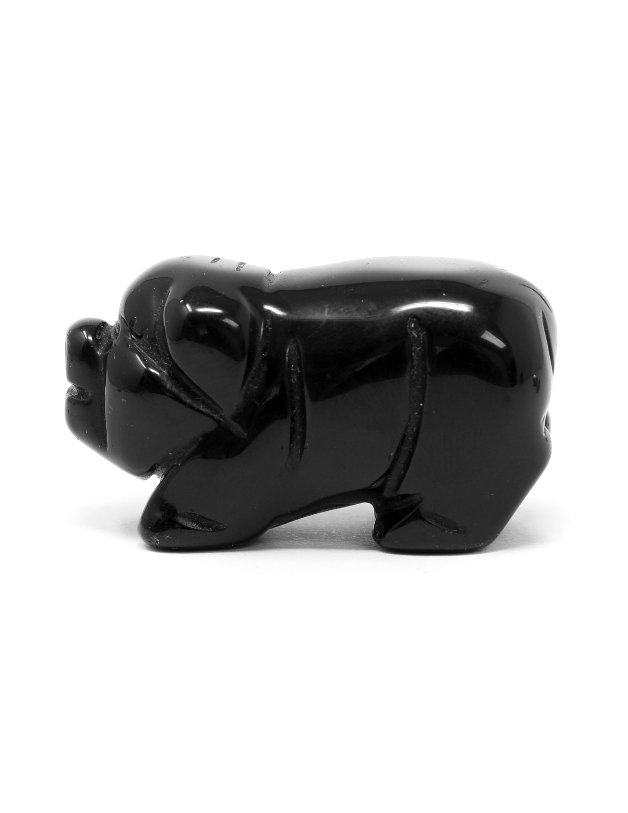 Black Obsidian Pig