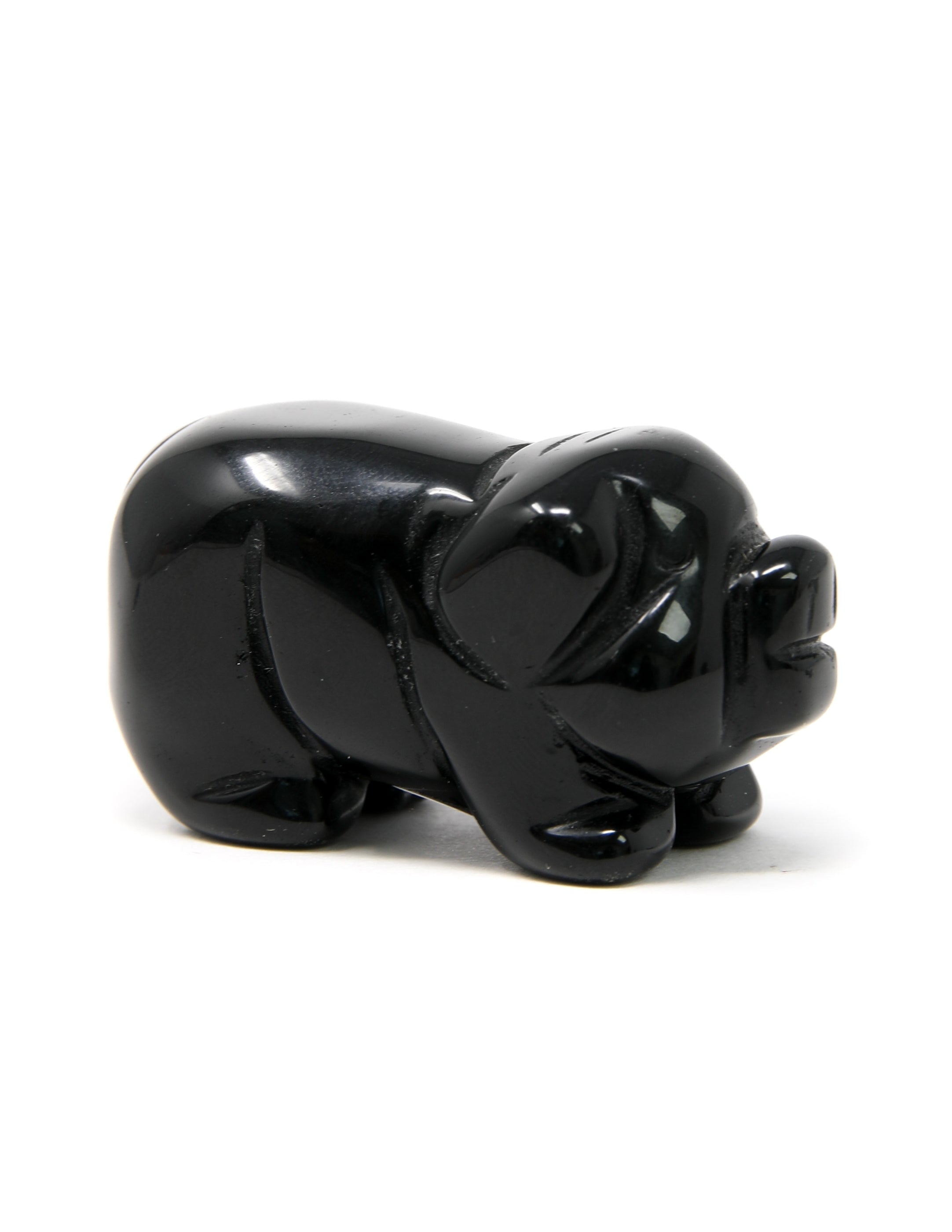 Black Obsidian Pig