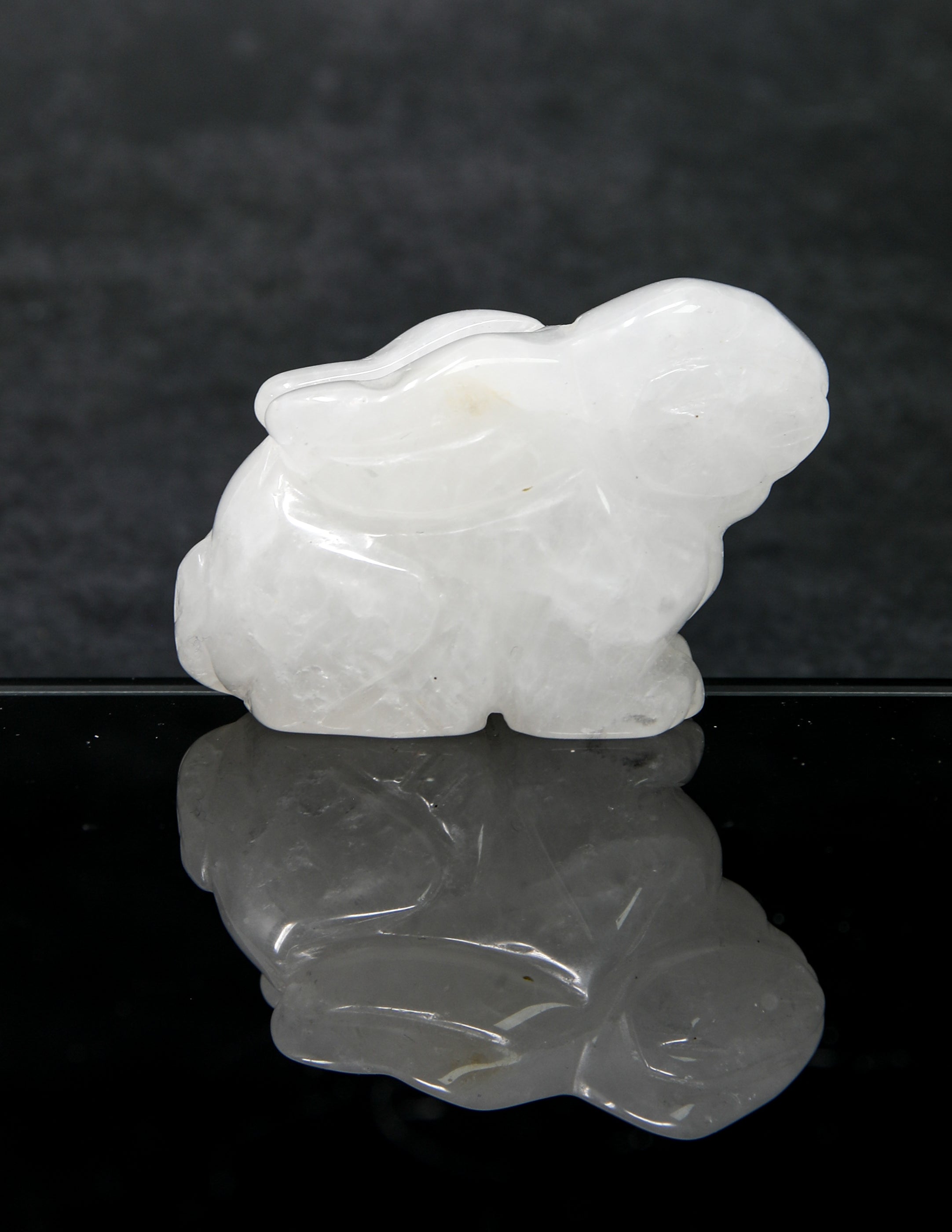 Clear Quartz Rabbit – londongemstore
