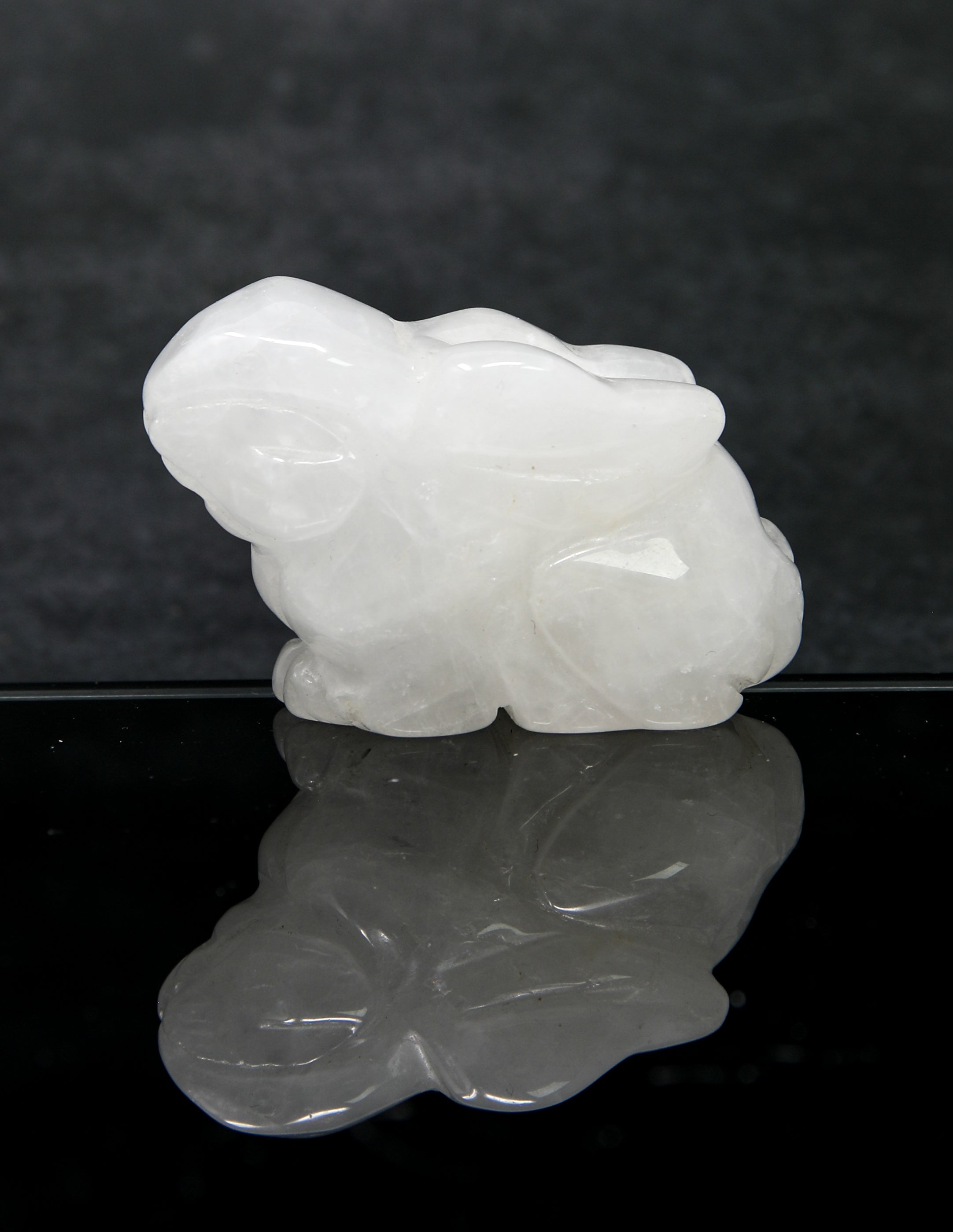 Clear Quartz Rabbit – londongemstore