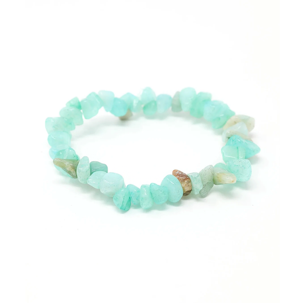 Amazonite Chip Bracelet