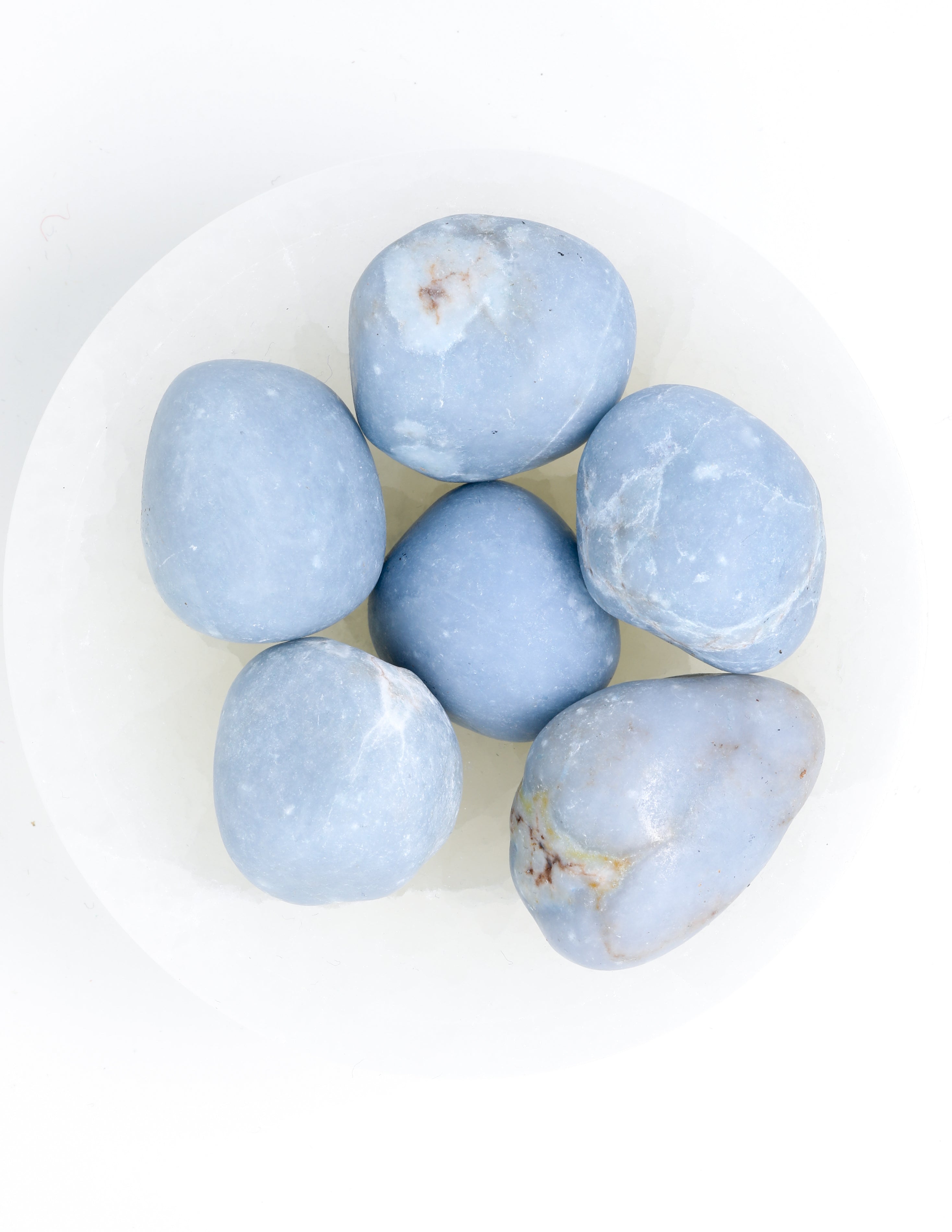 Blue Angelite Pocket Stone