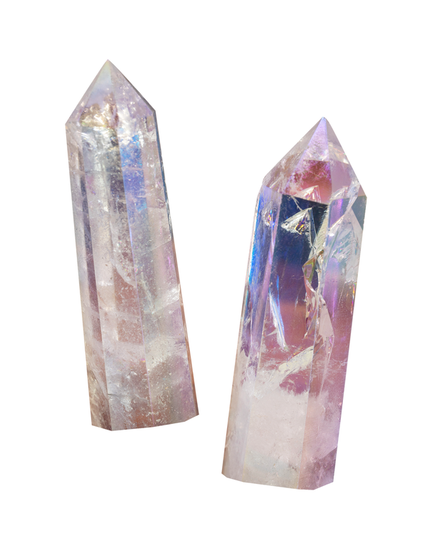 Aura Clear Quartz Tower