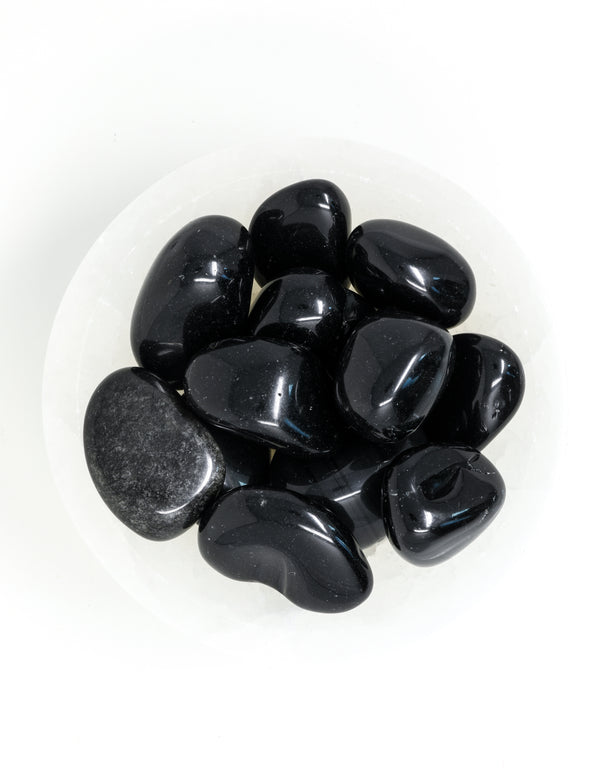 Black Obsidian Pocket Stone