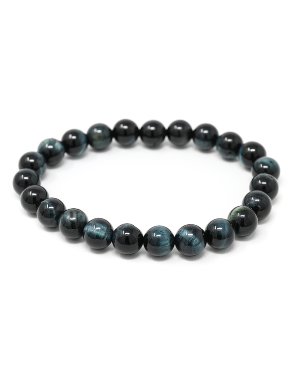 Blue Tigers Eye Crystal Bracelet