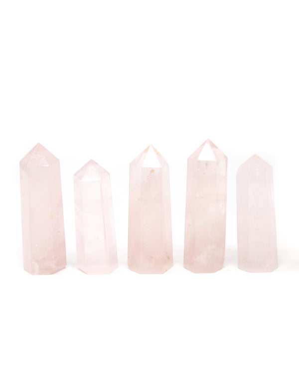 Medium Rose Quartz Tower