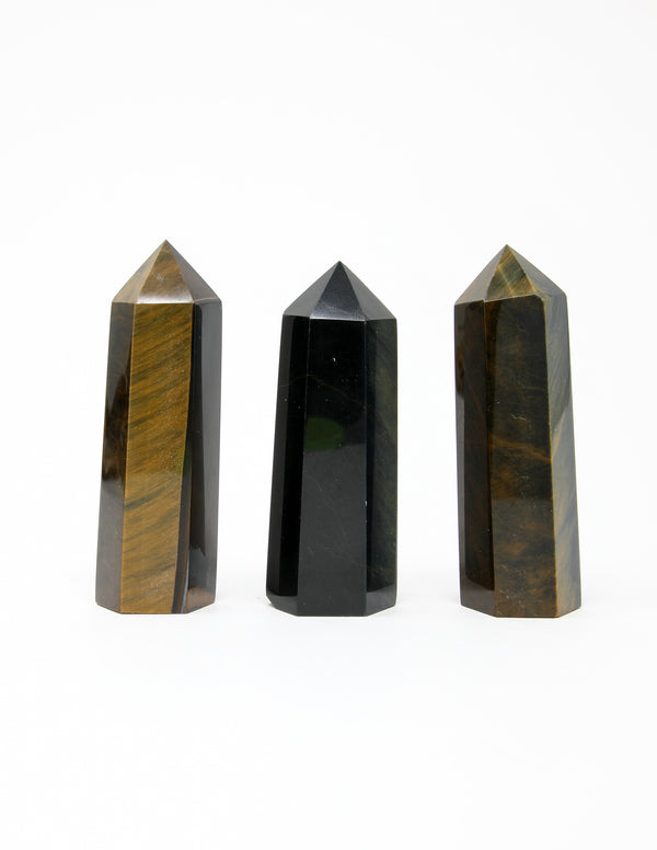 Blue Tigers Eye Tower