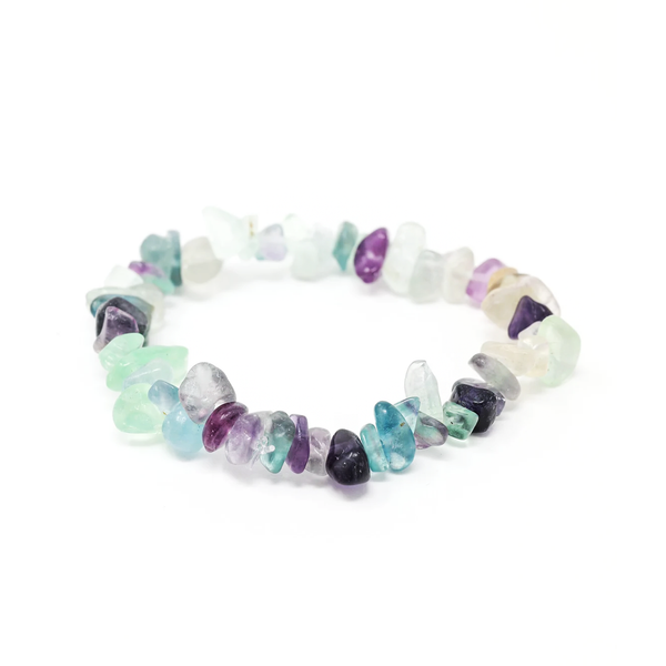 Fluorite Chip Bracelet