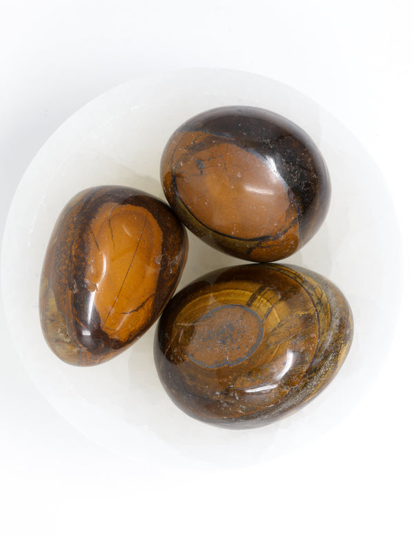Golden Tiger's Eye Palm Stone