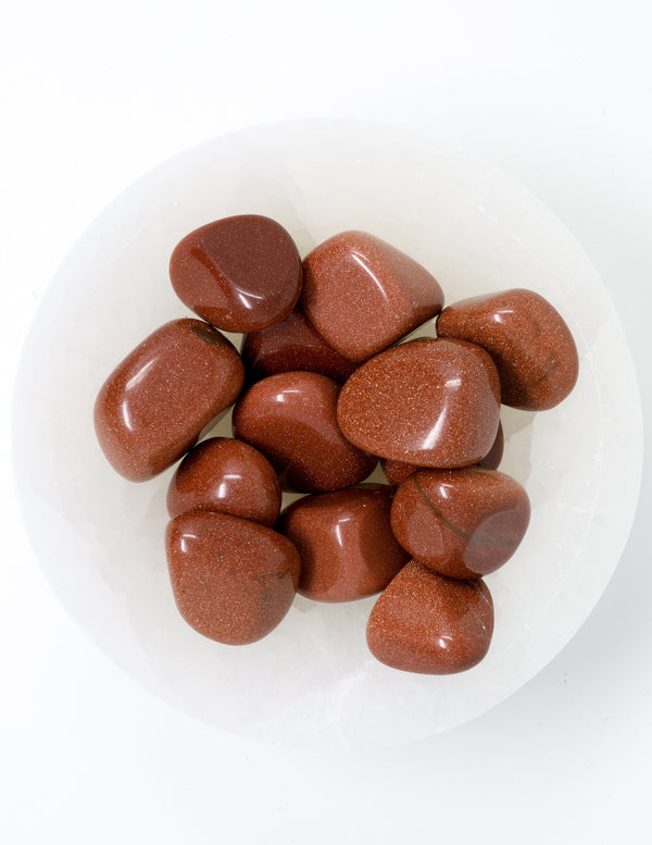 Goldstone Pocket Stone