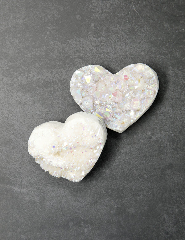 Selenite Heart Crystal