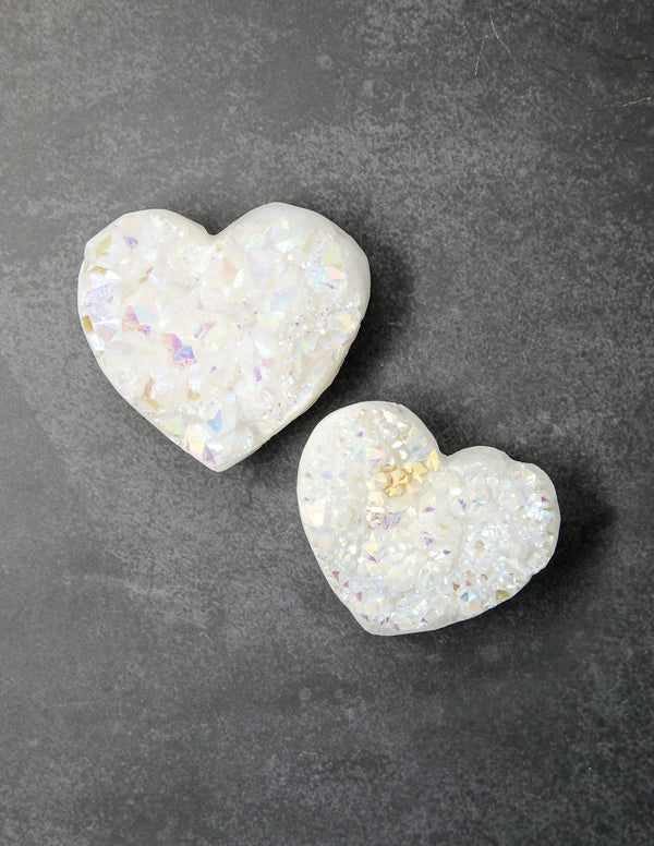 Selenite Heart-Shaped Crystal