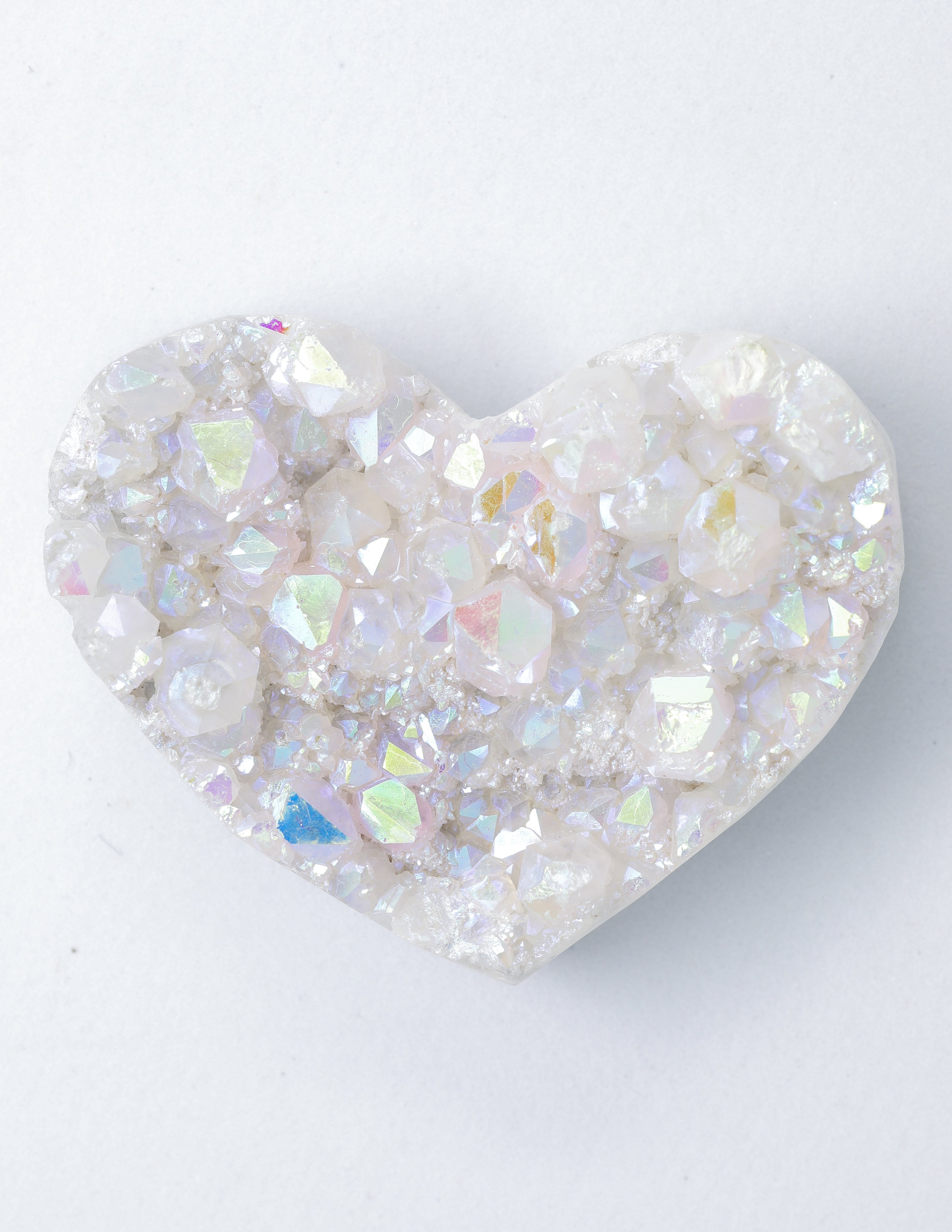 Selenite Heart Crystal