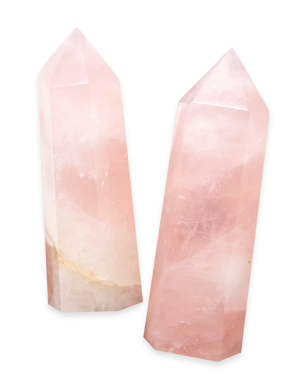 Small Rose Quartz Tower