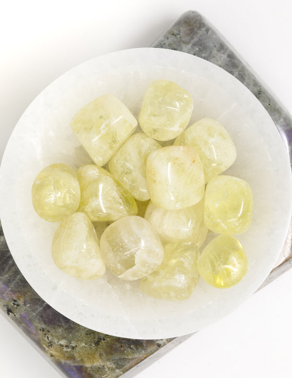 Madagascar Citrine Pocket Stone