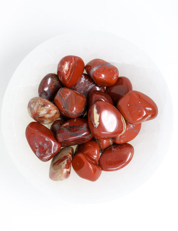 Red Jasper Pocket Stone