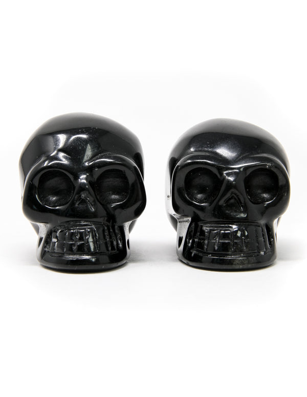 Obsidian Skull Medium