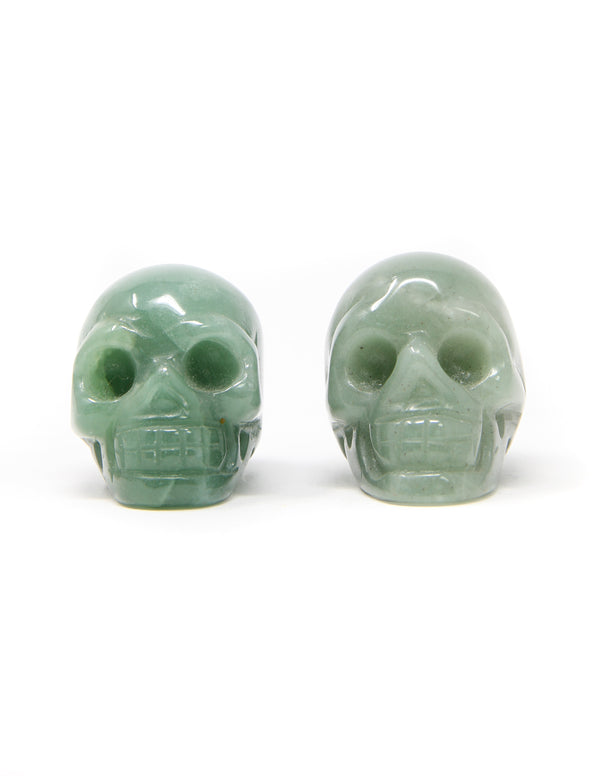 Green Aventurine Skull Small