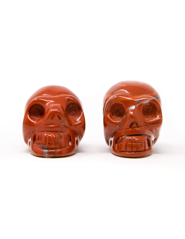 Red Jasper Skull Small