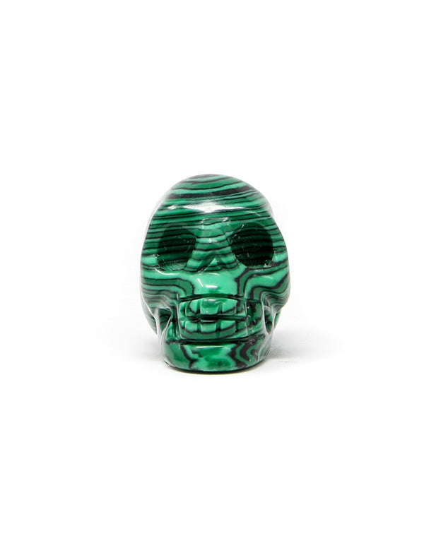 Malachite Skull Small