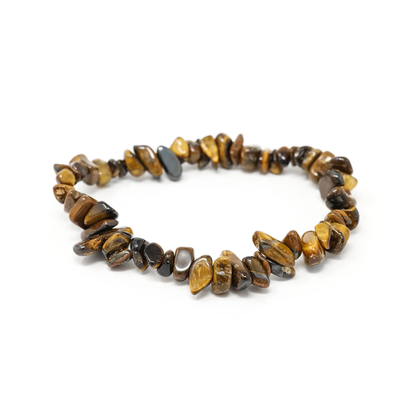 Tiger's Eye Chip Bracelet