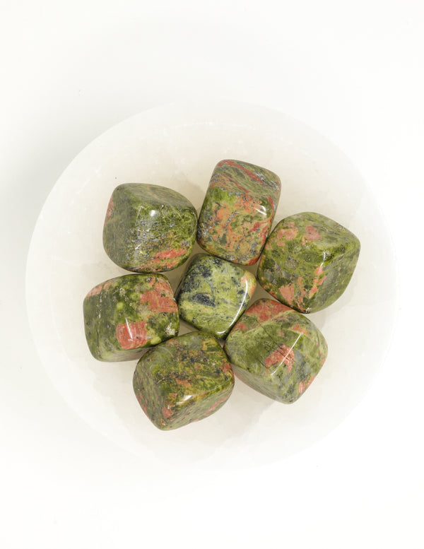 Unakite Cube