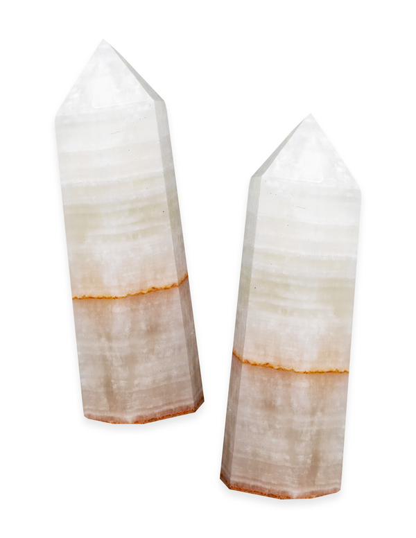 White Afghani Jade Tower