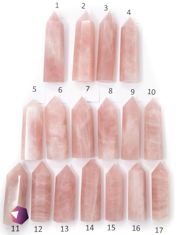Medium Rose Quartz Tower