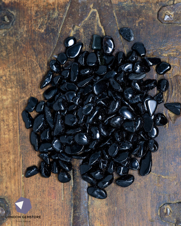 Black Obsidian Healing Crystal Gravel