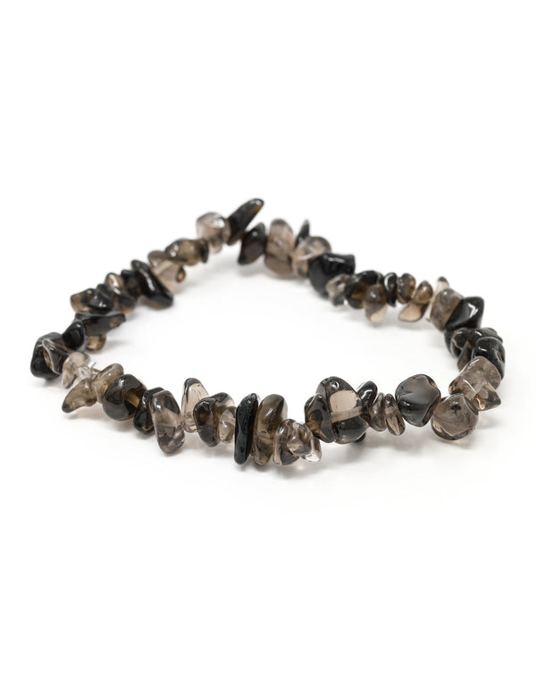 Smoky Quartz Chip Bracelet