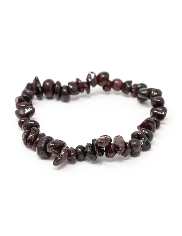 Garnet Chip Bracelet