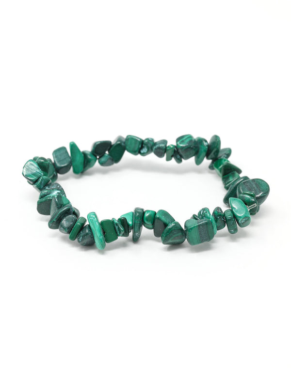 Malachite Chip Bracelet