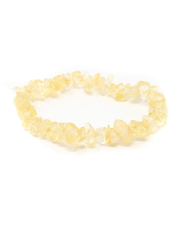 Citrine Chip Bracelet