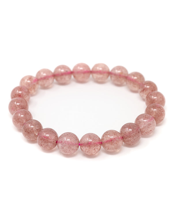Red Strawberry Quartz Bracelet