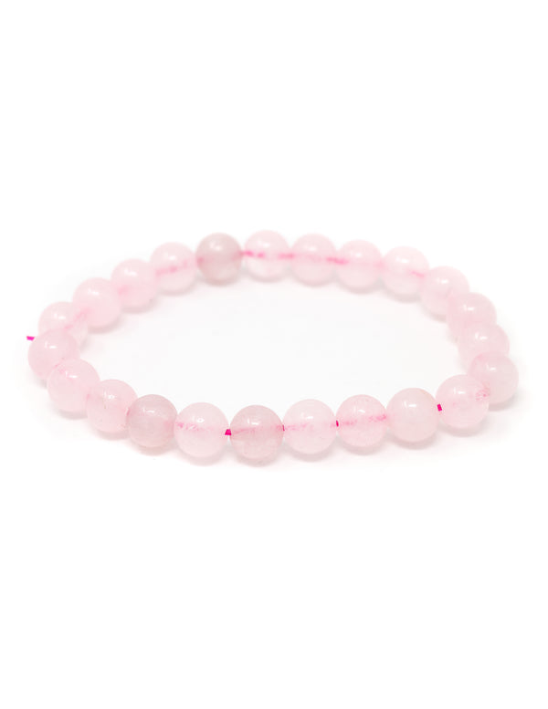 Rose Quartz Crystal Bracelet